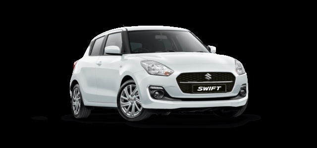 White Suzuki Swift GL S