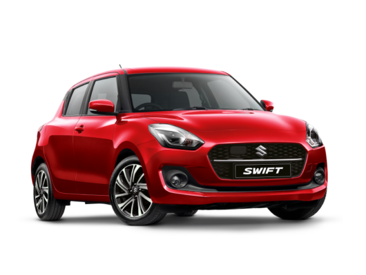 Stylish red Suzuki Swift