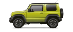 Jimny Yellow side profile