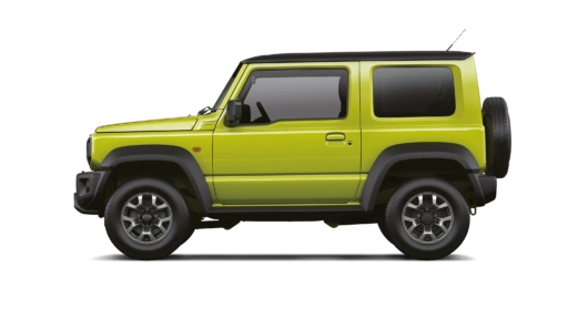 Jimny Yellow side profile