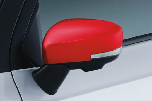 Door Mirror Cover (Red)