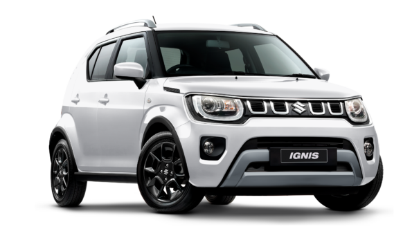 Ignis GLX White Front view