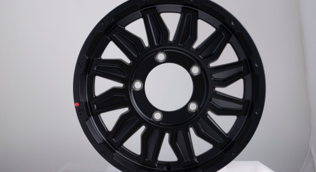 Jimny - Alloy Wheel Kit Matte Black, Set of 4 (15