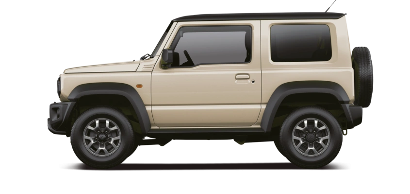 Jimny Ivory Side profile