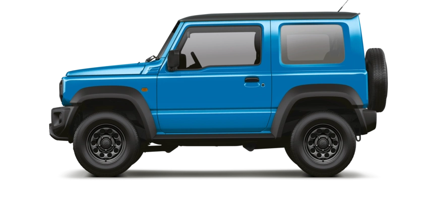 Jimny Lite Blue Side Profile