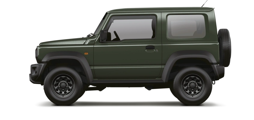 Jimny Lite Green side view