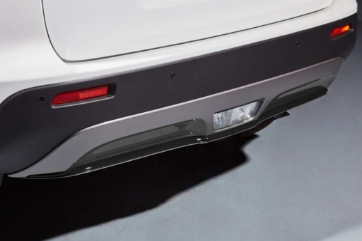 Rear Bumper Centre Accent Line (Matte Black)