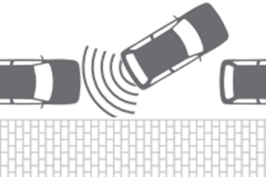 Reverse Parking Aid, Set Of Four Sensor And Piezo Buzzer - Rear