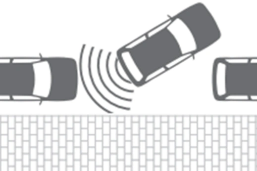 Reverse Parking Aid, Set Of Four Sensor And Piezo Buzzer - Rear