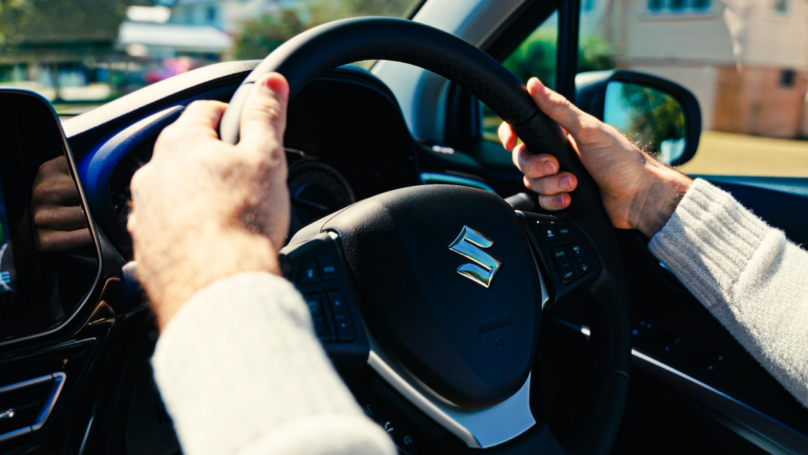 Suzuki S-CROSS steering wheel puts control in your hands