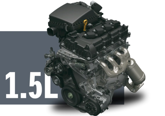 Jimny 1.5L efficient but mighty engine