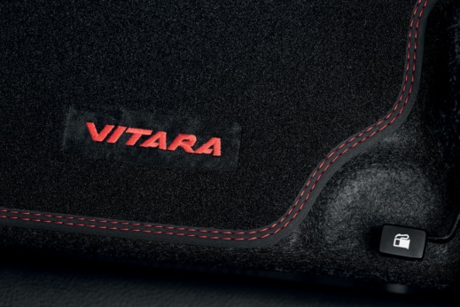 Carpet Floor Mats - Red Logo