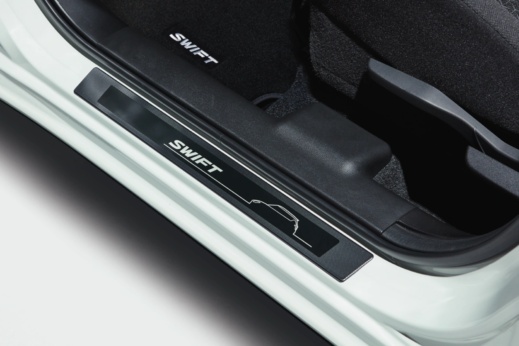 Side Sill Scuff (Black, Swift Logo)