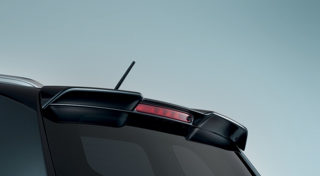 Roof Edge Spoiler (Black Pearl Metallic)