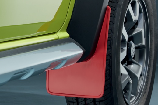 Mud Flap Set - Front (Red)