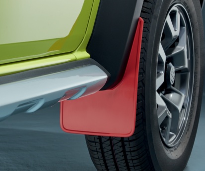 Mud Flap Set - Front (Red)