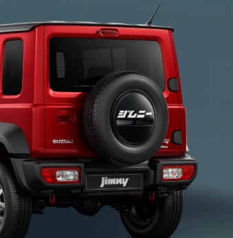 Spare Tyre Decal Jimny (Jimny in Japanese)