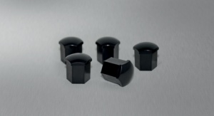 Wheel Bolt Cover - Five Piece Set For One Wheel (Black)