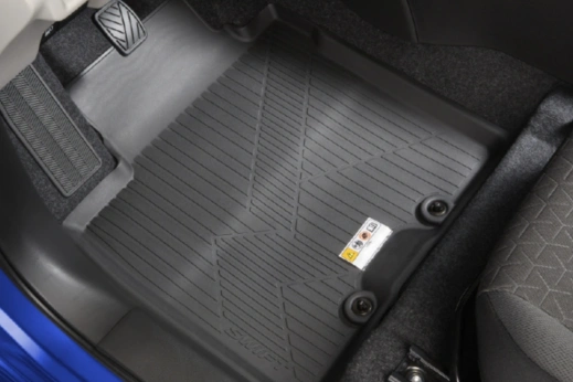 Rubber Floor Mat, Tray 