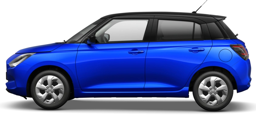 Frontier Blue Pearl Metallic + Super Black Pearl Roof