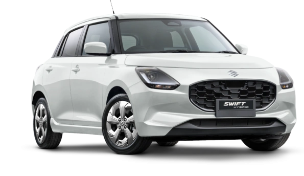 Front Suzuki Swift Hybrid Plus in a 