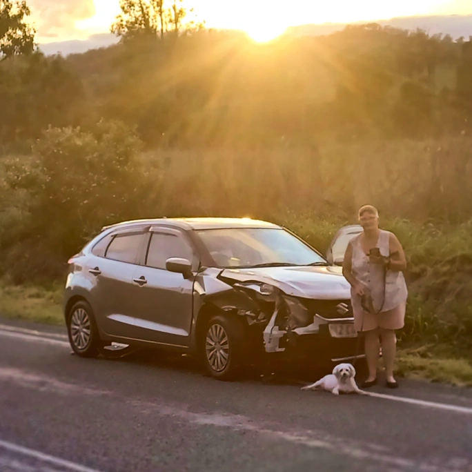 MICHAEL AND HIS PARTNER THANK THEIR SUZI FOR SAVING THEIR LIVES
