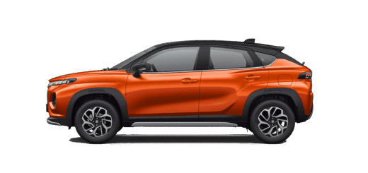 Lucent Orange Pearl with Black Roof