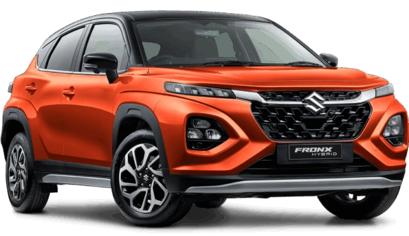 Front Suzuki Fronx Hybrid in a 