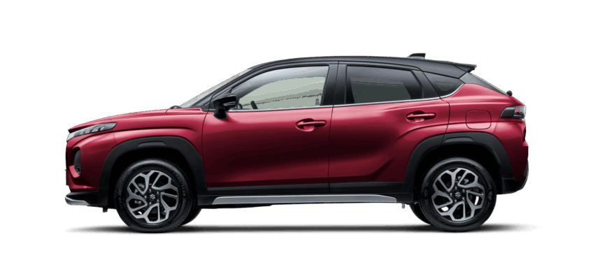 Opulent Red Pearl with Black Roof