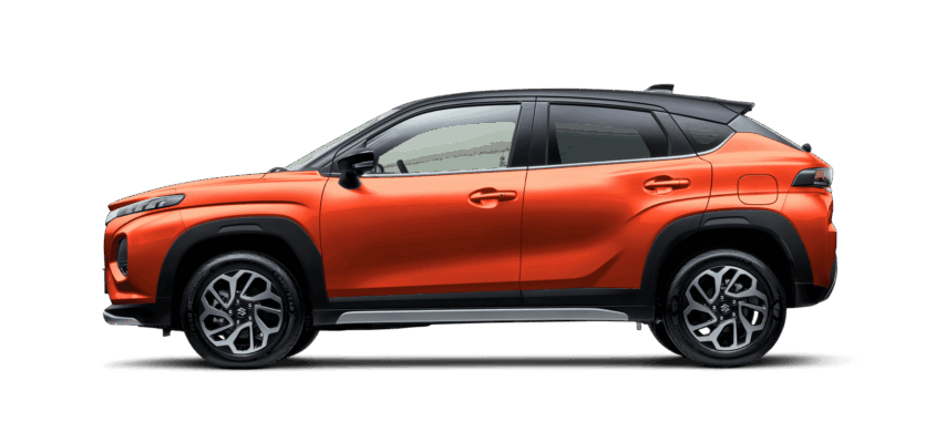 Lucent Orange Pearl with Black Roof