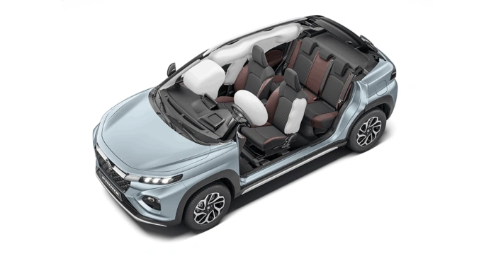 Front and side curtain airbags