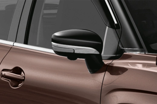 Mirror Cover Garnish Chrome Plated